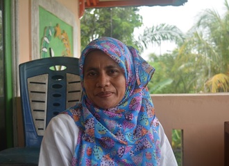 10 - Siti Hajar, a member of the Kampai women’s group
