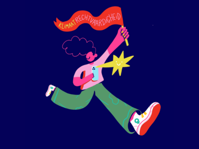 feminist march blauw breder