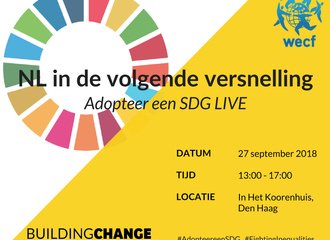 Uitnodiging Adopteer een SDG-Live