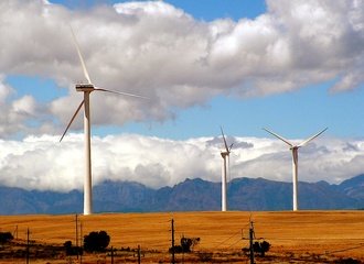 Wind mills in South Africa_photo by Lollie-Pop on Flickr