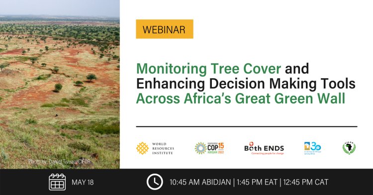 Monitoring Tree Cover and Enhancing Decision Making Tools Across Africa’s Great Green Wall_TW Card smaller